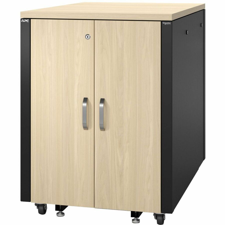 APC by Schneider Electric NetShelter Soundproof 17U Server Rack Enclos ...