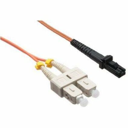 Axiom SC/MTRJ Multimode Duplex OM1 62.5/125 Fiber Optic Cable 1m - TAA Compliant