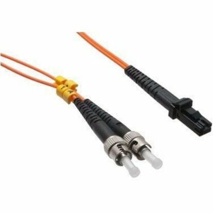 Axiom ST/MTRJ Multimode Duplex OM1 62.5/125 Fiber Optic Cable 10m - TAA Compliant