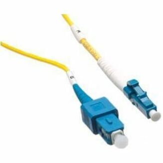 Axiom LC/SC Singlemode Simplex OS2 9/125 Fiber Optic Cable 2m - TAA Compliant