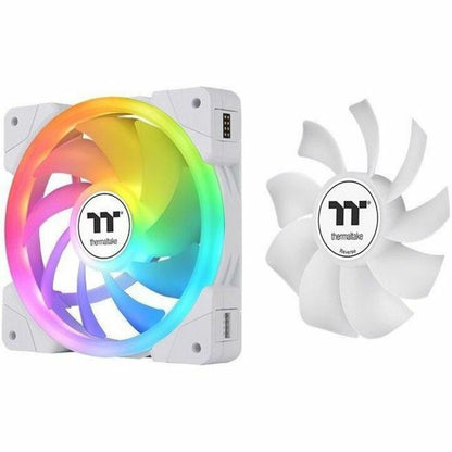 Thermaltake SWAFAN EX14 ARGB Sync PC Cooling Fan White TT Premium Edition (3-Fan Pack) - 3 Pack