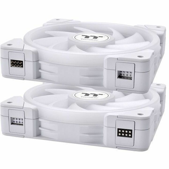 Thermaltake SWAFAN EX14 ARGB Sync PC Cooling Fan White TT Premium Edition (3-Fan Pack) - 3 Pack