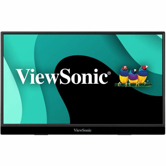 ViewSonic VX1655-4K 15.6 Inch 4K UHD Portable LED IPS Monitor with 2 Way Powered 60W USB C Mini HDMI Dual Speakers and Built-in Stand with Tripod mount
