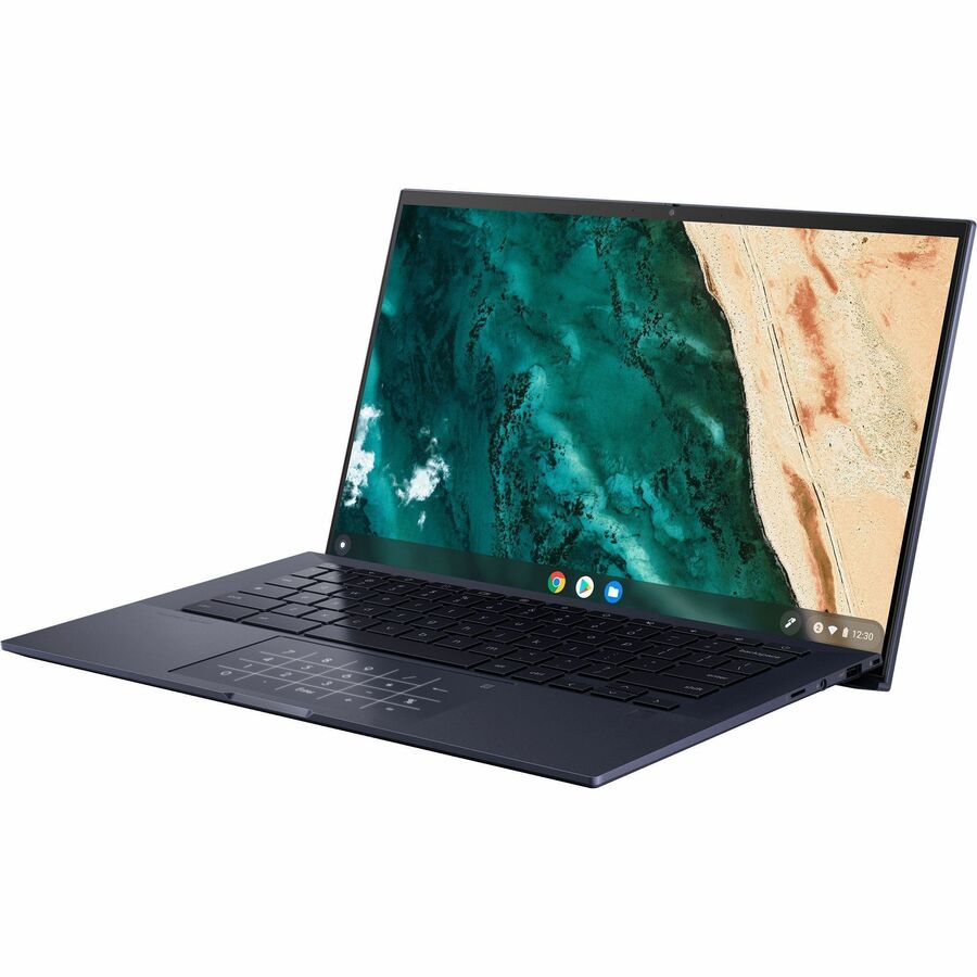 Asus Chromebook CX9400 CX9400CEA-DS562T 14" Touchscreen Chromebook - Full HD - 1920 x 1080 - Intel Core i5 11th Gen i5-1135G7 Quad-core (4 Core) 2.40 GHz - 16 GB Total RAM - 16 GB On-board Memory - 512 GB SSD - Star Black