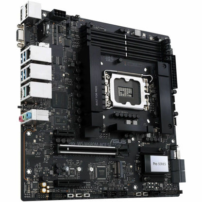 Asus PRO WS W680M-ACE SE Desktop Motherboard - Intel W680 Chipset - Socket LGA-1700 - Intel Optane Memory Ready - Micro ATX