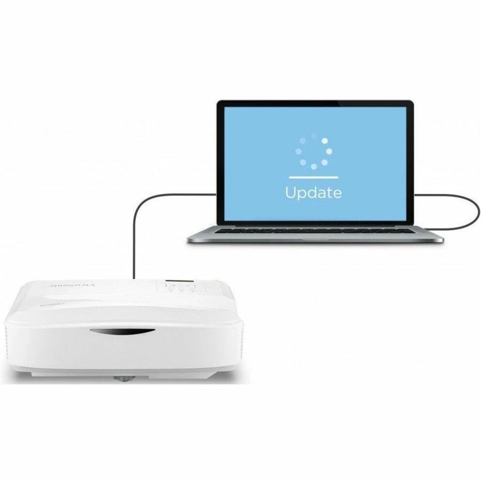 ViewSonic LS832WU 5000 Lumens WUXGA Ultra Short Throw Projector with 1.3 Optical Zoom H/V Keystone 4 Corner Adjustment 360 Degrees Projection for Auditorium Conference Room and Education