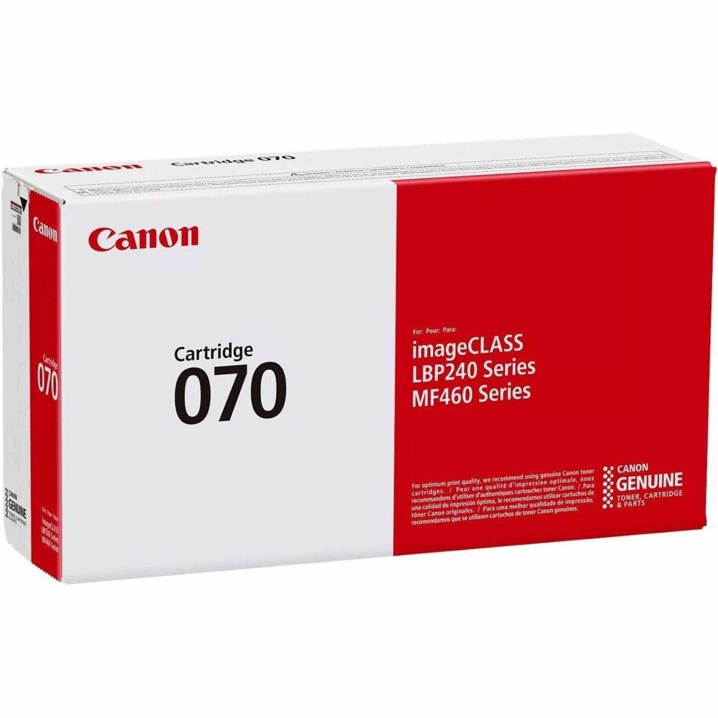 Canon 070 Original Laser Toner Cartridge - Black - 1 Pack