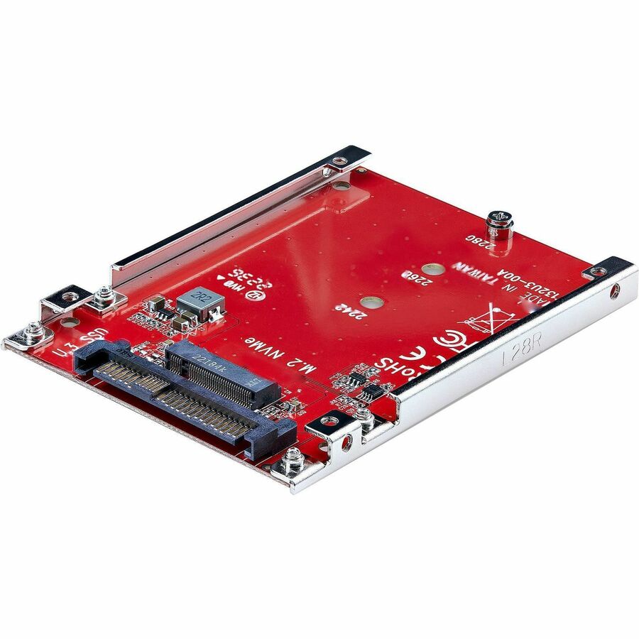 StarTech.com M.2 to U.3 Adapter For M.2 NVMe SSDs PCIe M.2 Drive to 2.5inch U.3 (SFF-TA-1001) Host Adapter/Converter TAA Compliant