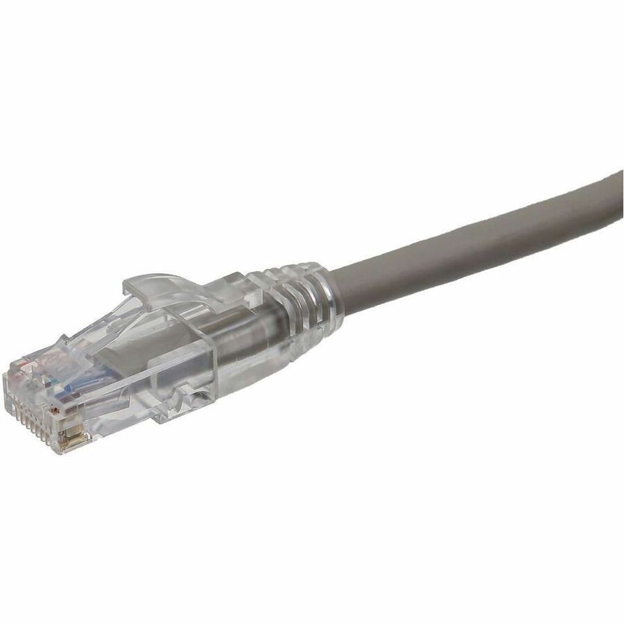 Axiom 1FT CAT6A Snagless Shielded (STP) Patch Cable - Gray - TAA Compliant