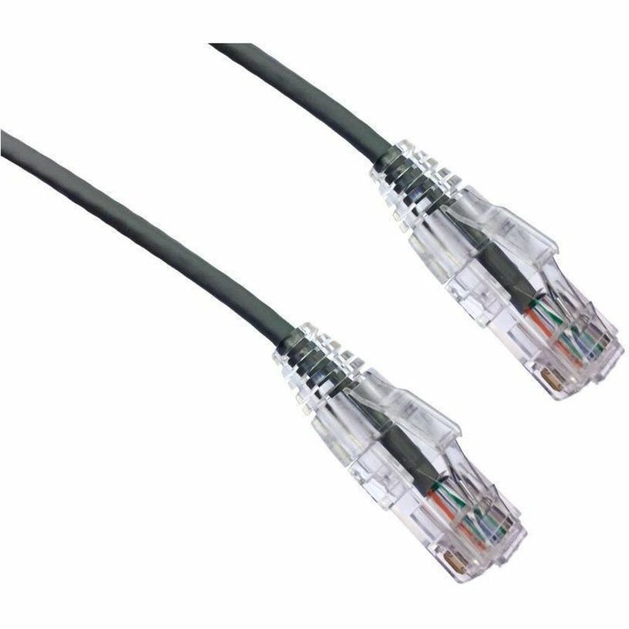 Axiom 70FT CAT6A BENDnFLEX Ultra-Thin Snagless Patch Cable (Gray) - TAA Compliant