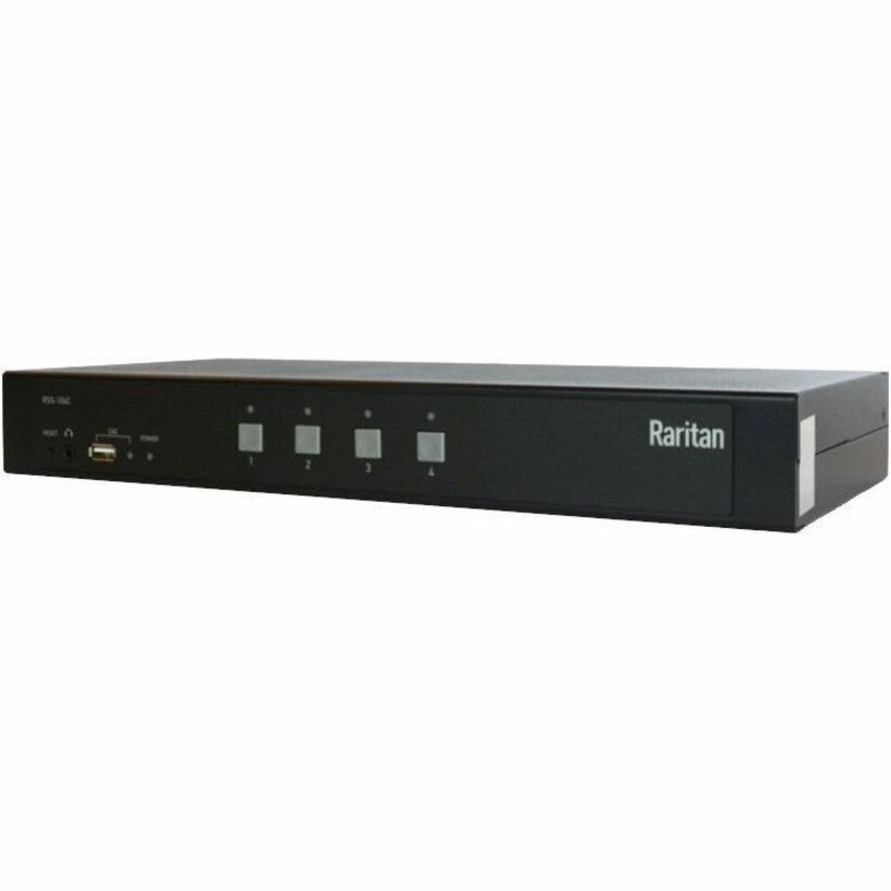 Raritan 2-port Single Head SecureSwitch NIAP PP4.0 certificated HDMI support CAC