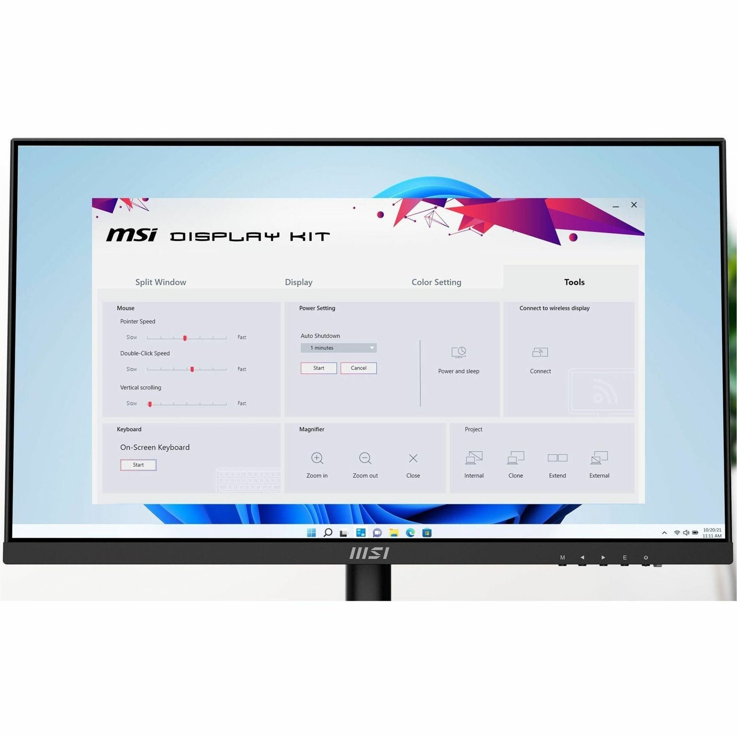 MSI Modern MD2412P 23.8" Full HD LCD Monitor - 16:9
