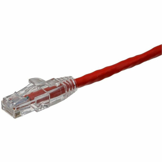 Axiom 1FT CAT6 Snagless Shielded (STP) Patch Cable - Red - TAA Compliant