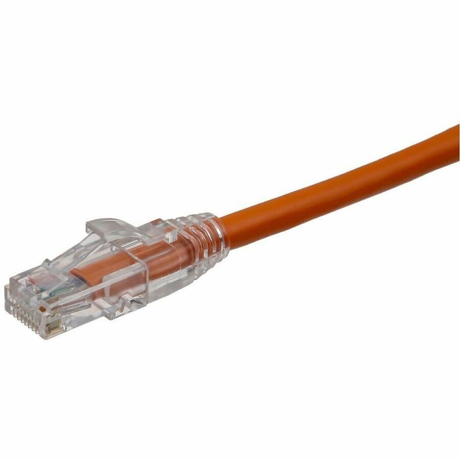 Axiom 25FT CAT6 Snagless Shielded (STP) Patch Cable - Orange - TAA Compliant