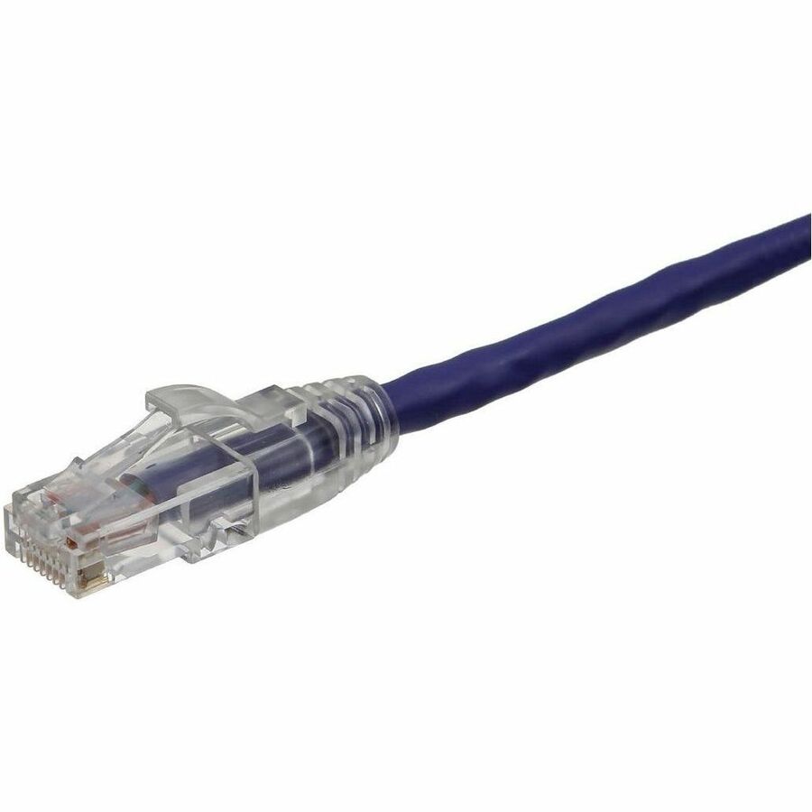 Axiom 10FT CAT6 Snagless Shielded (STP) Patch Cable - Purple - TAA Compliant