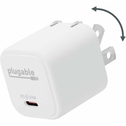 Plugable GaN USB C Charger Block 30W Portable Charger