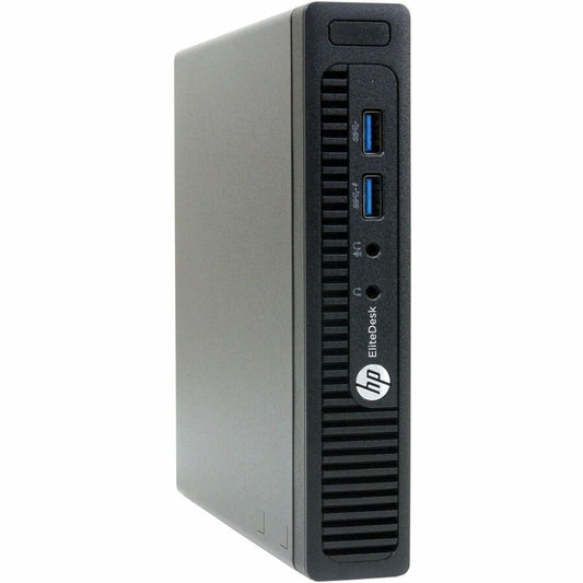 HP - Joy Systems EliteDesk 705 G2 Desktop Computer - AMD A-Series A8-8600B Quad-core (4 Core) 1.60 GHz - 8 GB RAM DDR3 SDRAM - 256 GB SSD - Mini PC - Refurbished