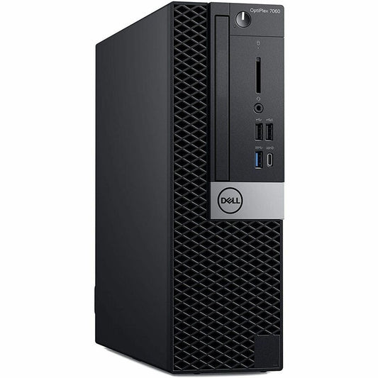 Dell - Joy Systems OptiPlex 7000 7060 Desktop Computer - Intel Core i7 8th Gen i7-8700 Hexa-core (6 Core) 3.20 GHz - 16 GB RAM DDR4 SDRAM - 256 GB PCI Express NVMe SSD - Small Form Factor - Refurbished