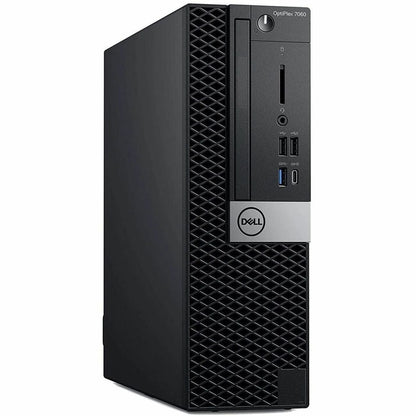 Dell - Joy Systems OptiPlex 7000 7060 Desktop Computer - Intel Core i7 8th Gen i7-8700 Hexa-core (6 Core) 3.20 GHz - 32 GB RAM DDR4 SDRAM - 500 GB PCI Express NVMe SSD - Small Form Factor - Refurbished