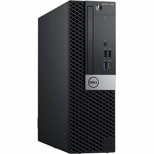 Dell - Joy Systems OptiPlex 7000 7060 Desktop Computer - Intel Core i7 8th Gen i7-8700 Hexa-core (6 Core) 3.20 GHz - 16 GB RAM DDR4 SDRAM - 512 GB SSD - Small Form Factor - Refurbished