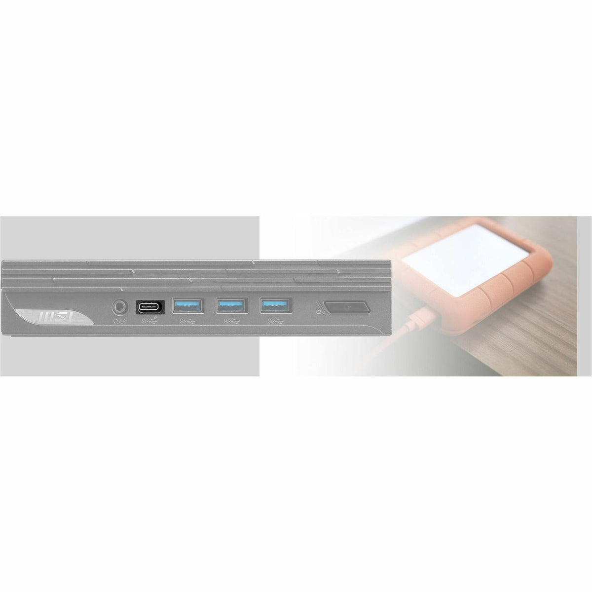 MSI PRO DP10 13M-021BUS Barebone Mini PC Intel i7-1360P CPU