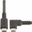 StarTech.com 1.6ft (50cm) Rugged Right Angle USB-C Cable USB 3.2 Gen 2 (10 Gbps) USB C to C Data Transfer Cable 100W PD 4K 60Hz 90 Degree USB-C Cable