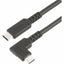 StarTech.com 3ft (1m) Rugged Right Angle USB-C Cable USB 10 Gbps USB C to C Data Transfer Cable 100W PD 4K 60Hz 90 Degree USB-C Cable