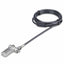 StarTech.com Universal Laptop Lock 6.6ft Security Cable For Notebook Compatible w/Noble Wedge®/Nano/K-Slot; Keyless Combo. Locking Cable