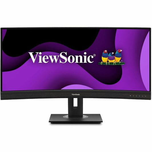 ViewSonic VG3456C 34" UW-QHD Curved Screen LED Monitor - 21:9