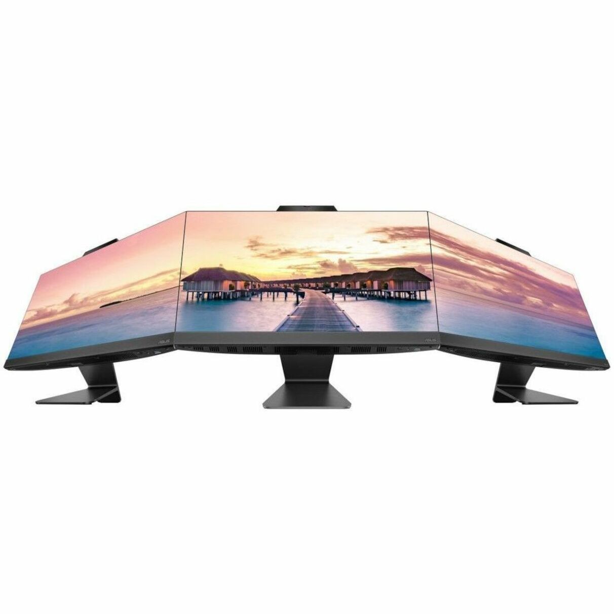 Asus M3402WFA-PB303 All-in-One Computer - AMD Ryzen 3 7320U Quad-core (4 Core) - 8 GB RAM LPDDR5 - 512 GB M.2 PCI Express NVMe 3.0 SSD - 23.8" Full HD 1920 x 1080 - Desktop