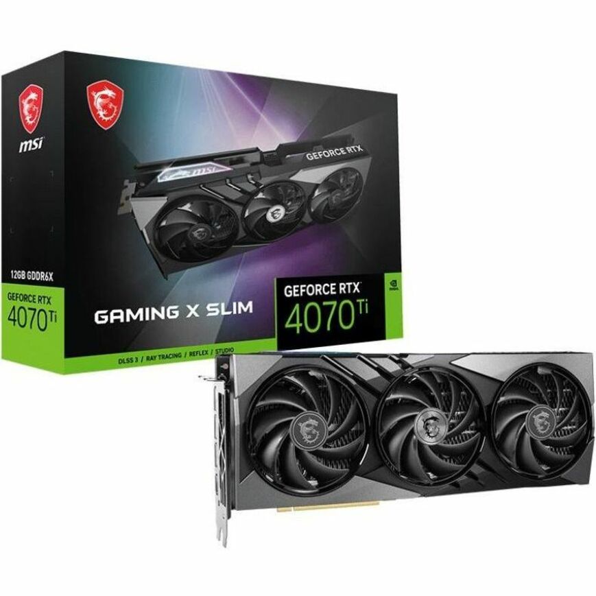 MSI NVIDIA GeForce RTX 4070 Ti Graphic Card - 12 GB GDDR6X