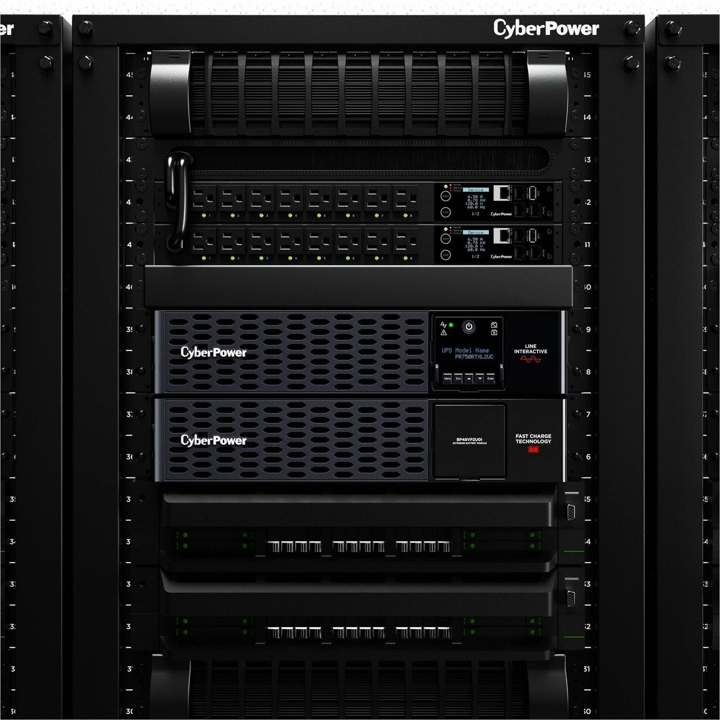 CyberPower Smart App Sinewave PR750RTXL2UC 750VA Rack/Tower UPS