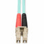 StarTech.com 20m (65ft) LC/UPC to LC/UPC OM4 Multimode Fiber Optic Cable 50/125µm LOMMF/VCSEL Zipcord Fiber 100G LSZH Fiber Patch Cord