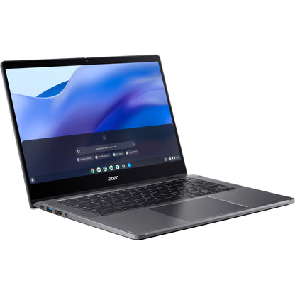 Acer Chromebook Spin 514 CP514-3WH CP514-3WH-R2HP 14" Touchscreen Convertible 2 in 1 Chromebook - Full HD - 1920 x 1080 - AMD Ryzen 5 5625C Hexa-core (6 Core) 2.30 GHz - 16 GB Total RAM - 256 GB SSD - Iron
