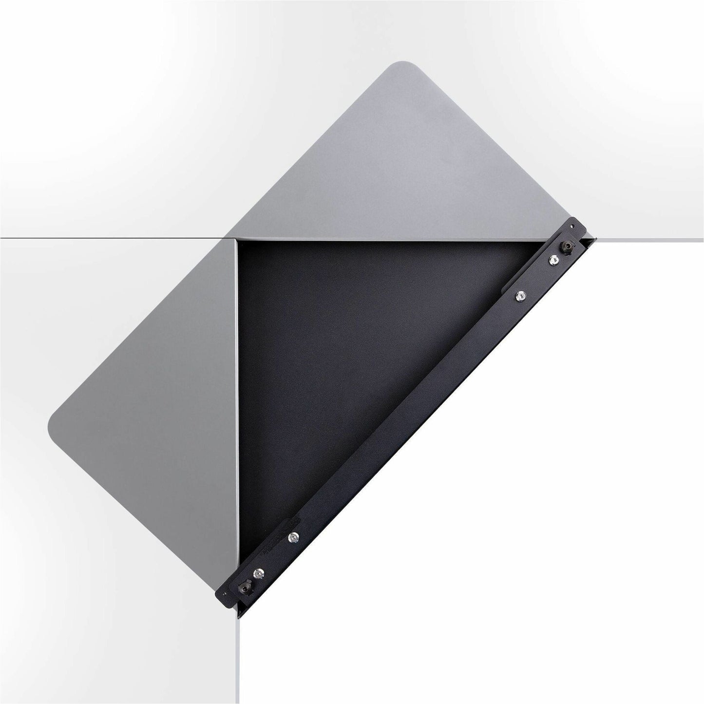 StarTech.com Steel Desk Corner Sleeve For L-Shaped/Corner Desk Up to 1.5in (38.1mm) Thick Increase Space for Keyboard/Mouse Desk Tray