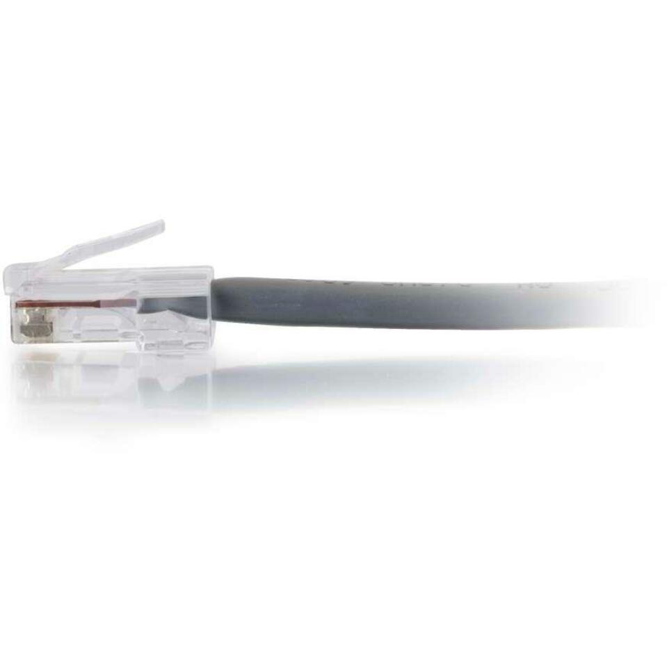 C2G-200ft Cat5e Non-Booted Unshielded (UTP) Network Patch Cable - Gray