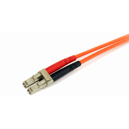 StarTech.com 3m Fiber Optic Cable - Multimode Duplex 62.5/125 - LSZH - LC/ST - OM1 - LC to ST Fiber Patch Cable