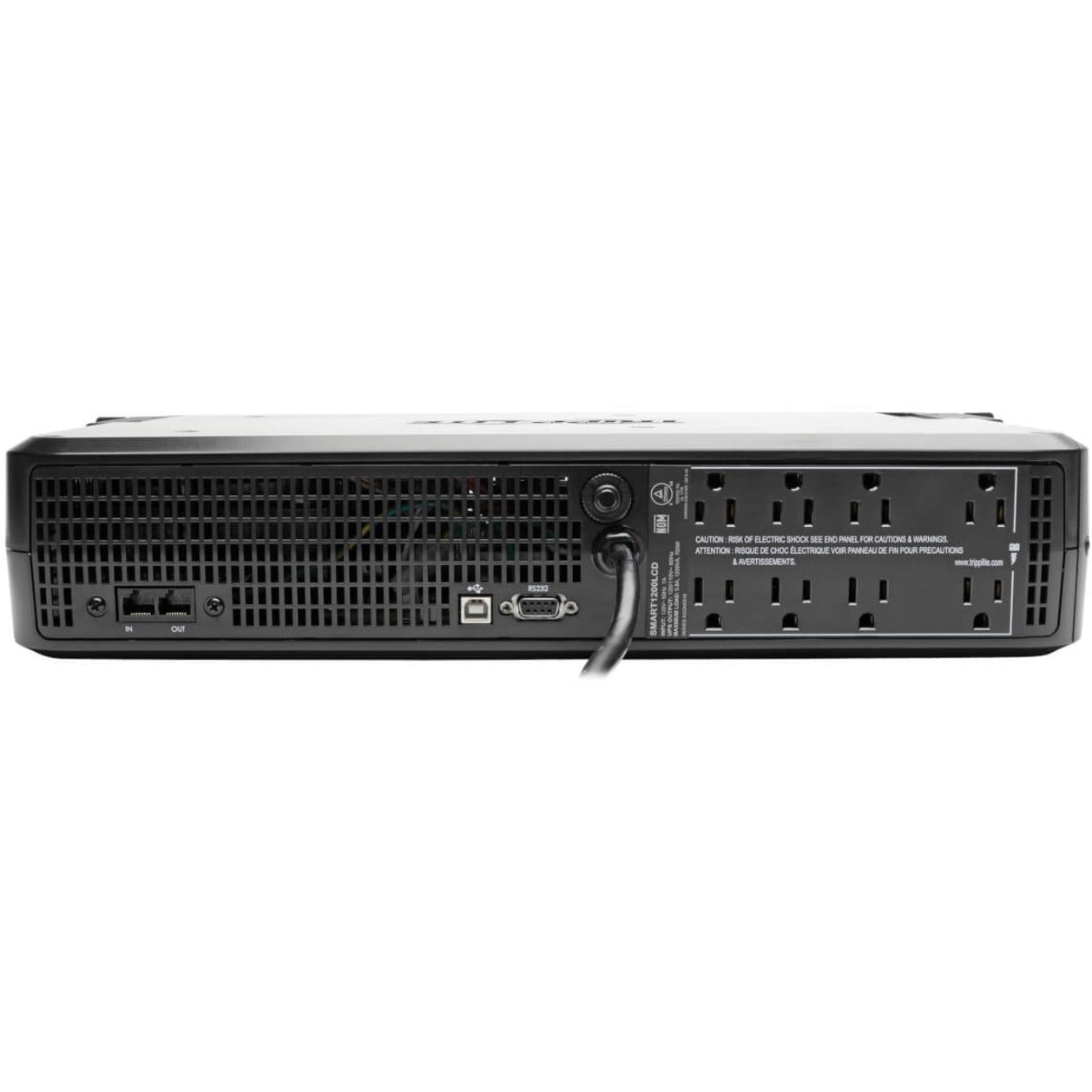 Tripp Lite UPS Smart 1500VA 900W Rackmount Tower Battery Back Up LCD AVR 120V USB DB9 RJ45