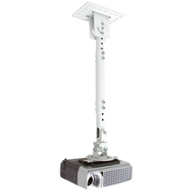 Atdec ceiling projector mount adjustable drop - Loads up to 33lb - VESA up to 65x200