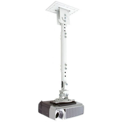 Atdec ceiling projector mount adjustable drop - Loads up to 33lb - VESA up to 65x200
