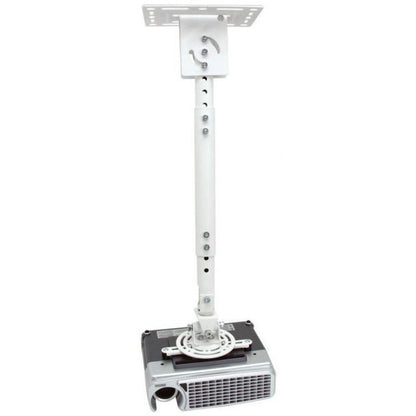 Atdec ceiling projector mount adjustable drop - Loads up to 33lb - VESA up to 65x200