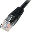 StarTech.com 25 ft Black Molded Cat5e UTP Patch Cable-0