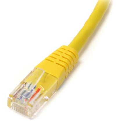 StarTech.com 2 ft Yellow Molded Cat5e UTP Patch Cable