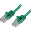 6FT GREEN CAT5E CABLE SNAGLESS 