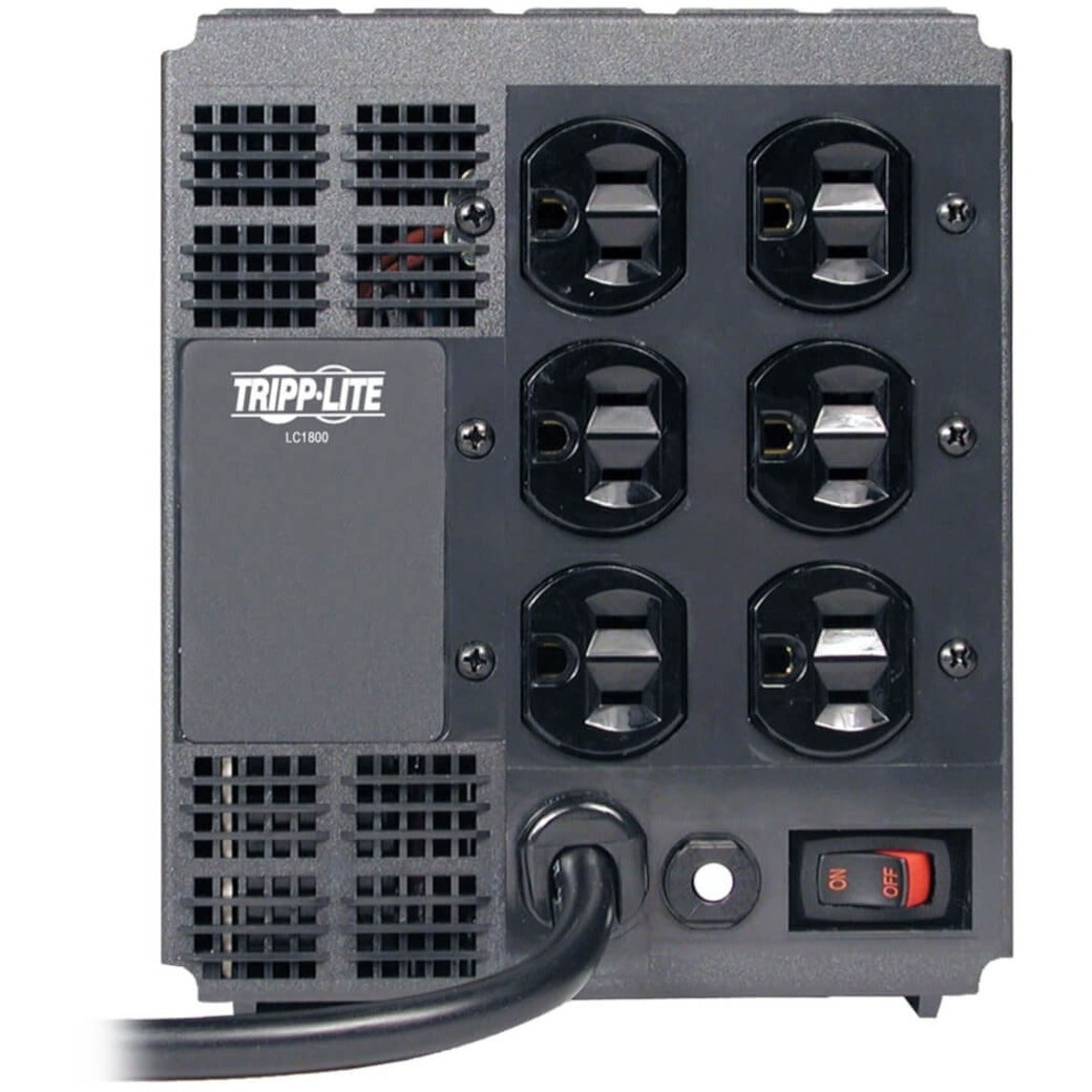 Tripp Lite 1800W Line Conditioner w/ AVR / Surge Protection 120V 15A 60Hz 6 Outlet 6ft Cord Power Conditioner