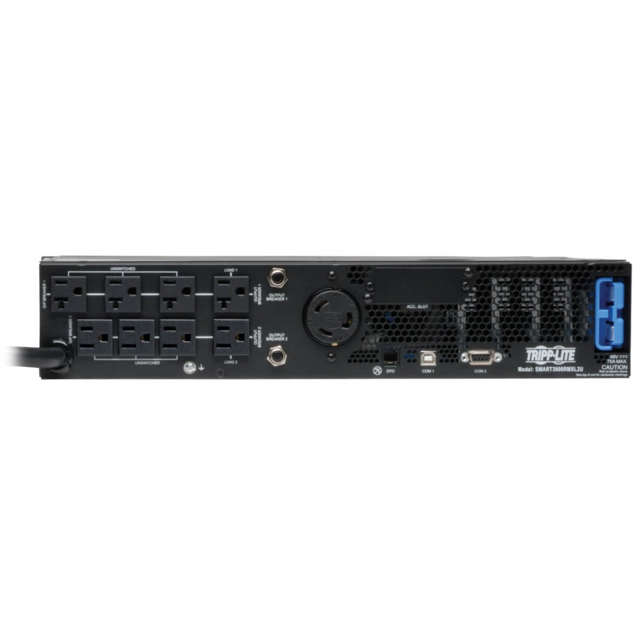 Tripp Lite UPS Smart 2200VA 1920W Rackmount AVR 120V Pure Sign Wave USB DB9 SNMP 2URM