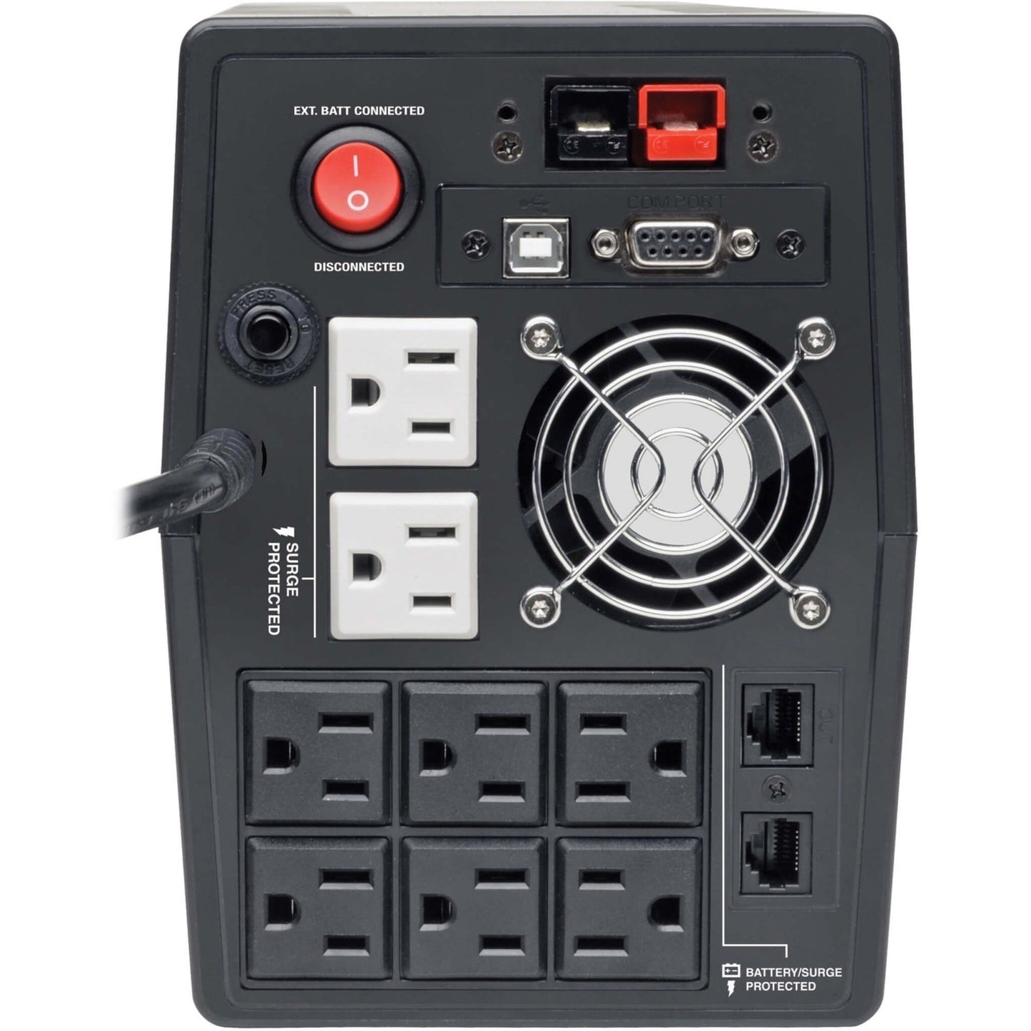 Tripp Lite UPS OmniVS 120V 1500VA 940W Line-Interactive UPS Extended Run Tower USB port Battery Backup