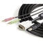 StarTech.com 4-in-1 USB DVI KVM Cable with Audio and Microphone