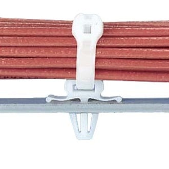 PANDUIT Winged Push Barb Cable Tie Mount