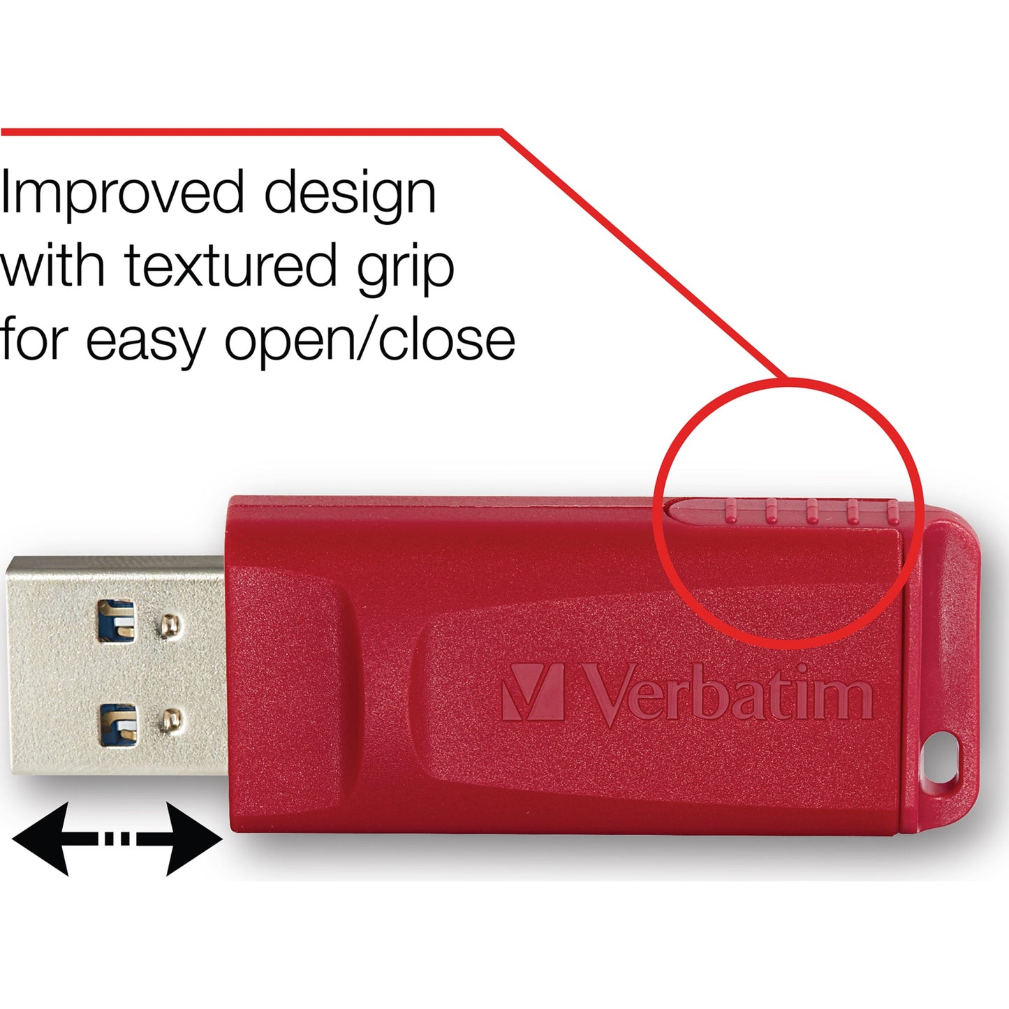 4GB Store 'n' Go&reg; USB Flash Drive - Red